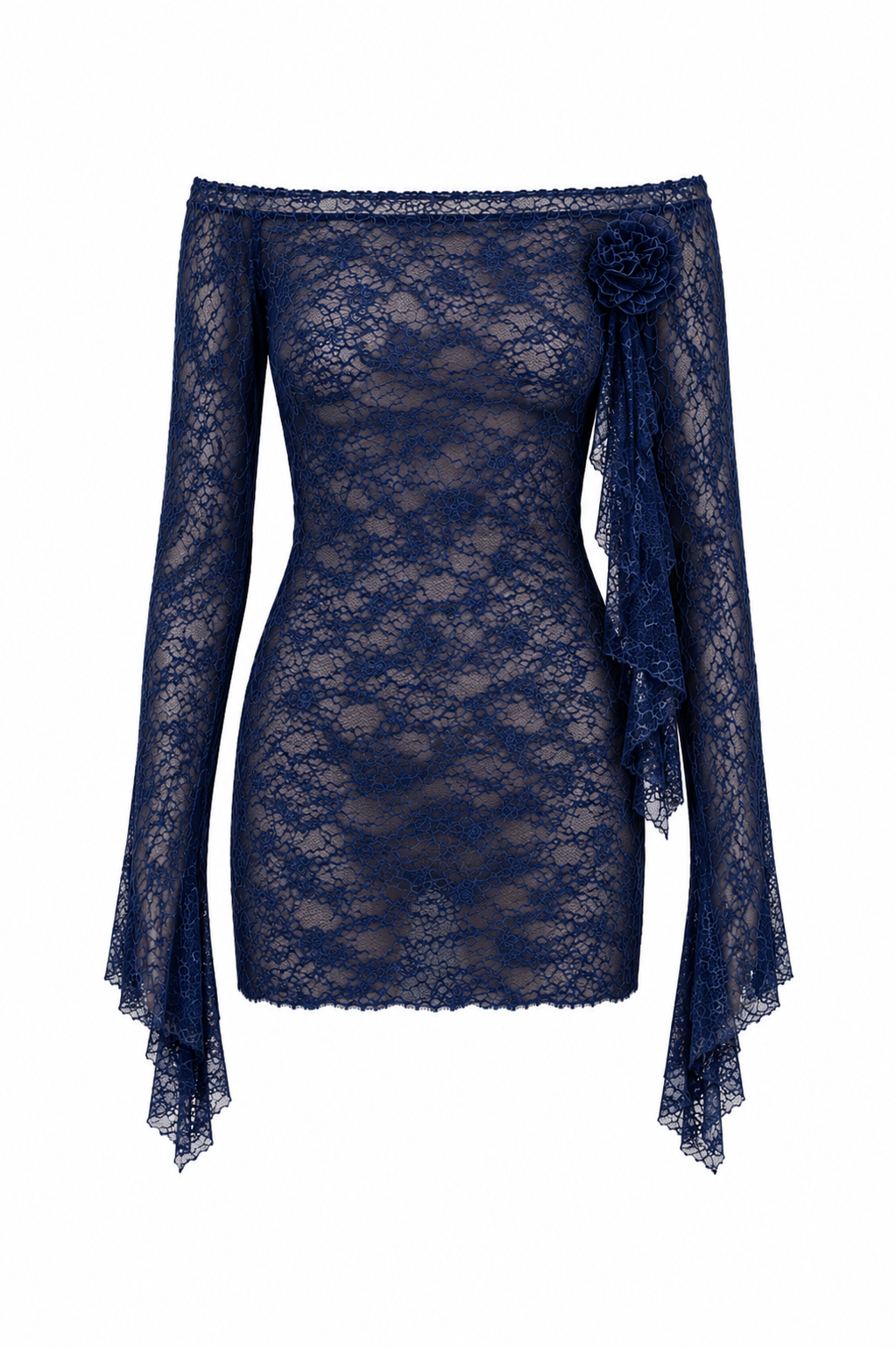 Robe en dentelle courte — CAMPBELL