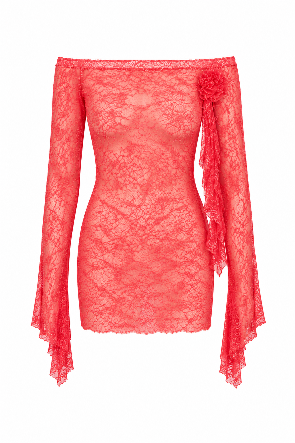 Robe en dentelle courte — CAMPBELL