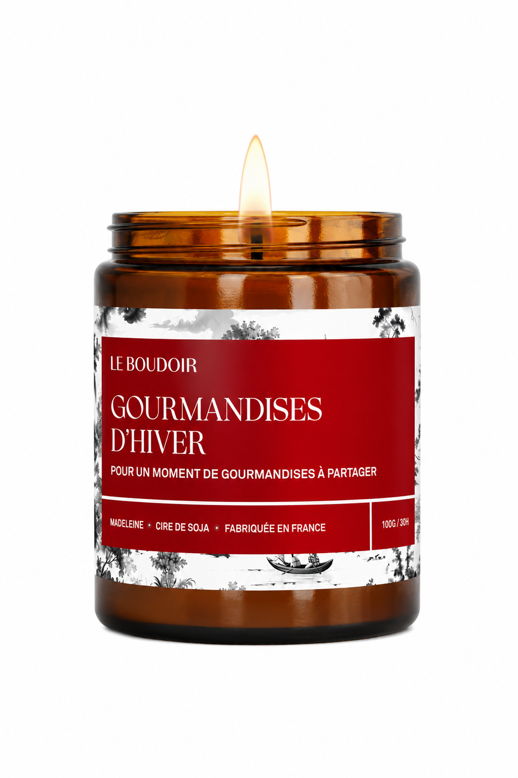 Bougie parfumée "Gourmandises d'hiver"