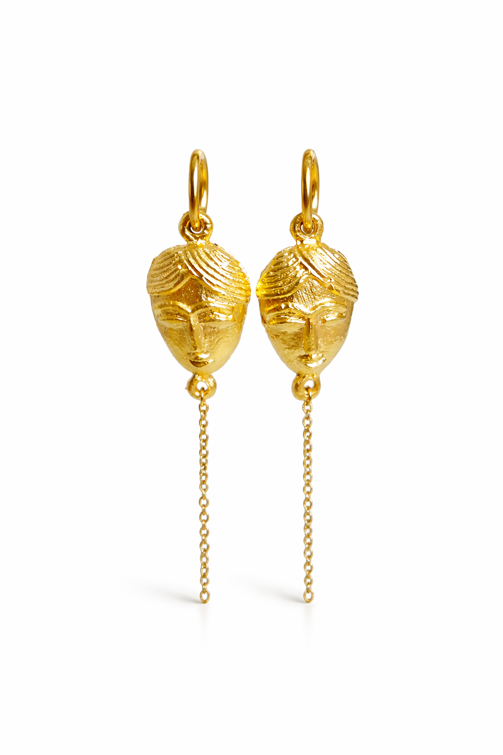 Boucles d'oreilles pendantes —YASMIN