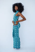 La robe longue BRUNA