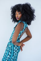 La robe longue BRUNA