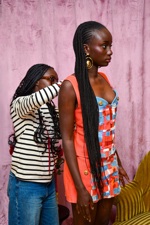 Essayage au showroom Kaema