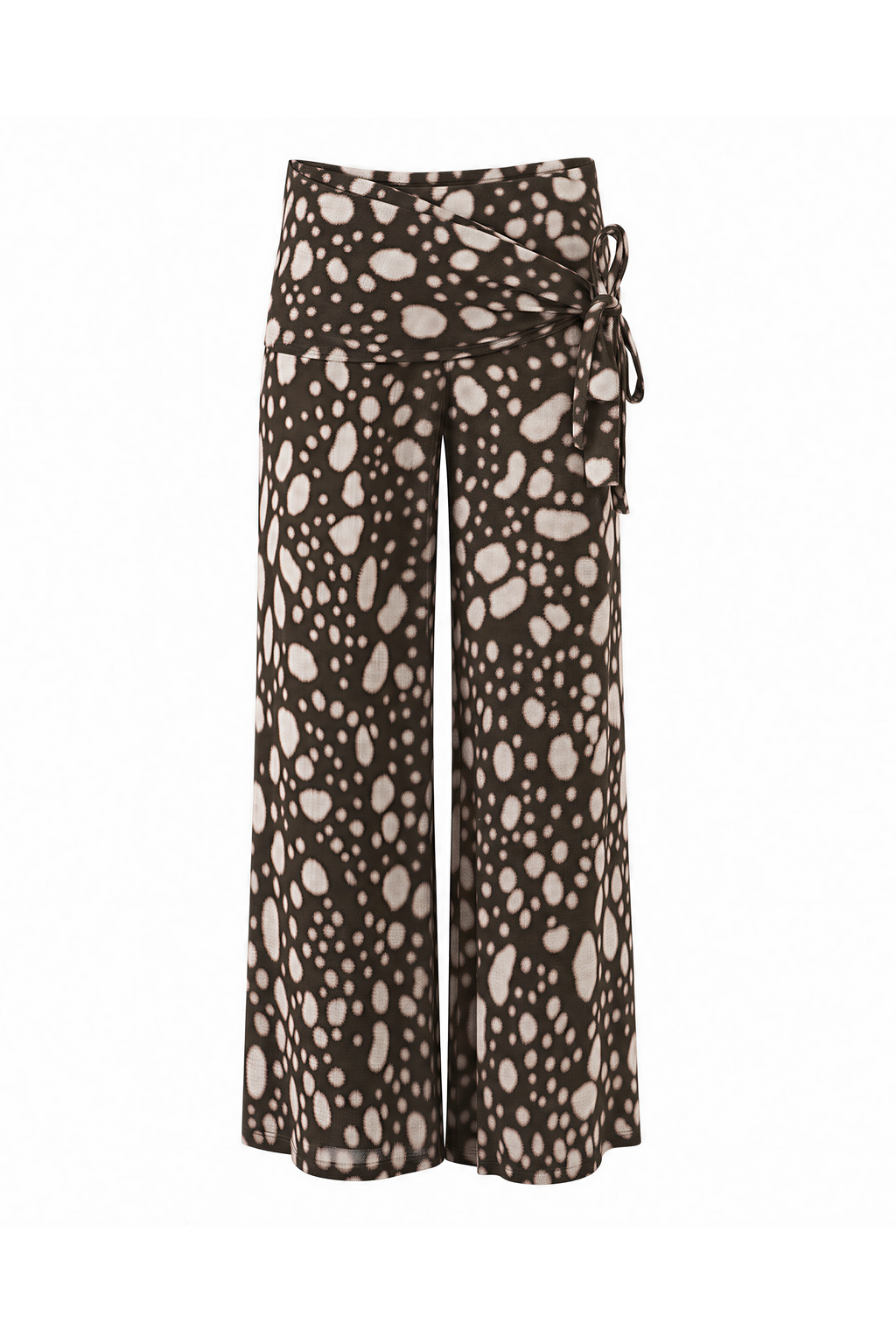 Pantalon droit avec pareo motif bambi
