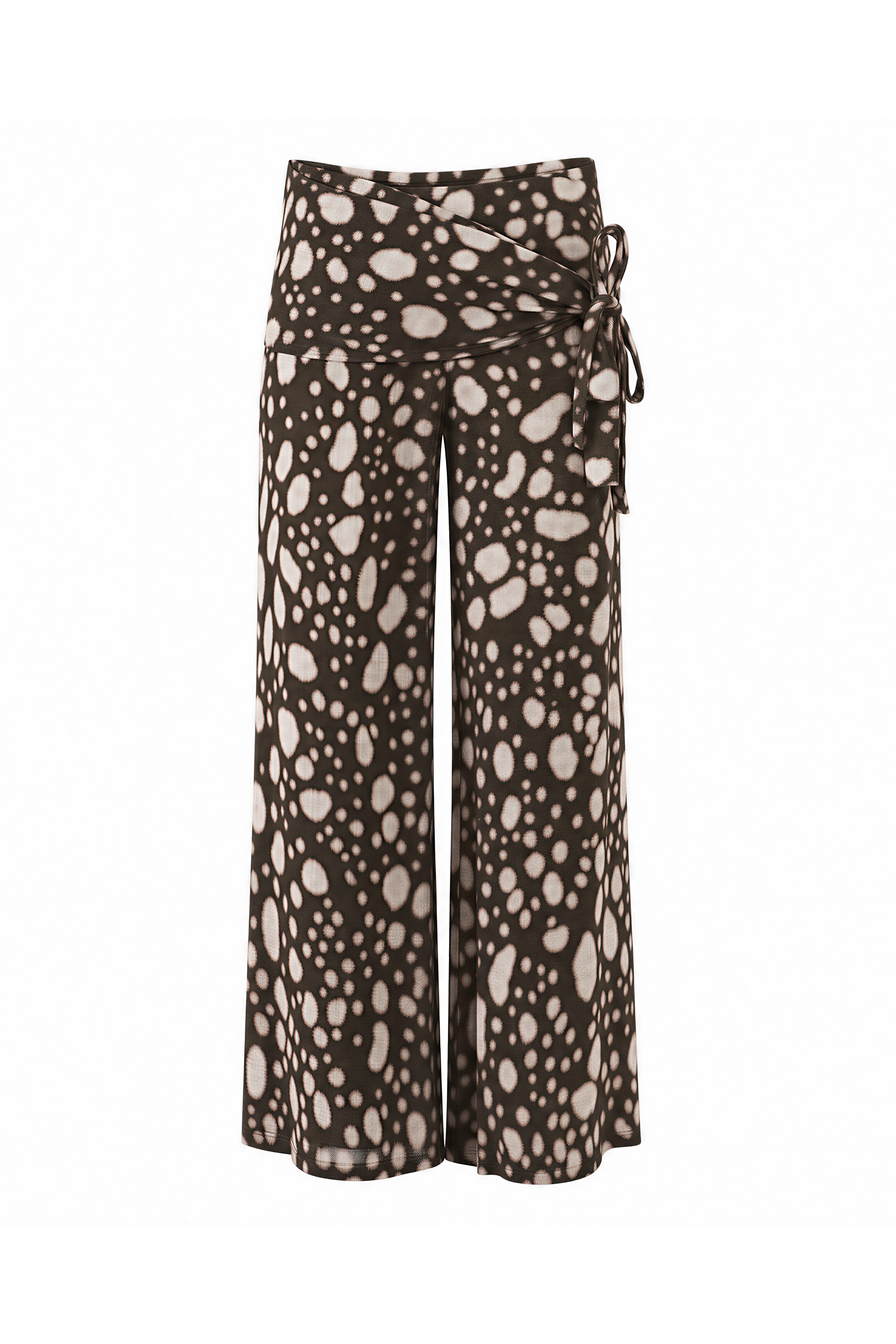 Pantalon droit avec pareo motif bambi