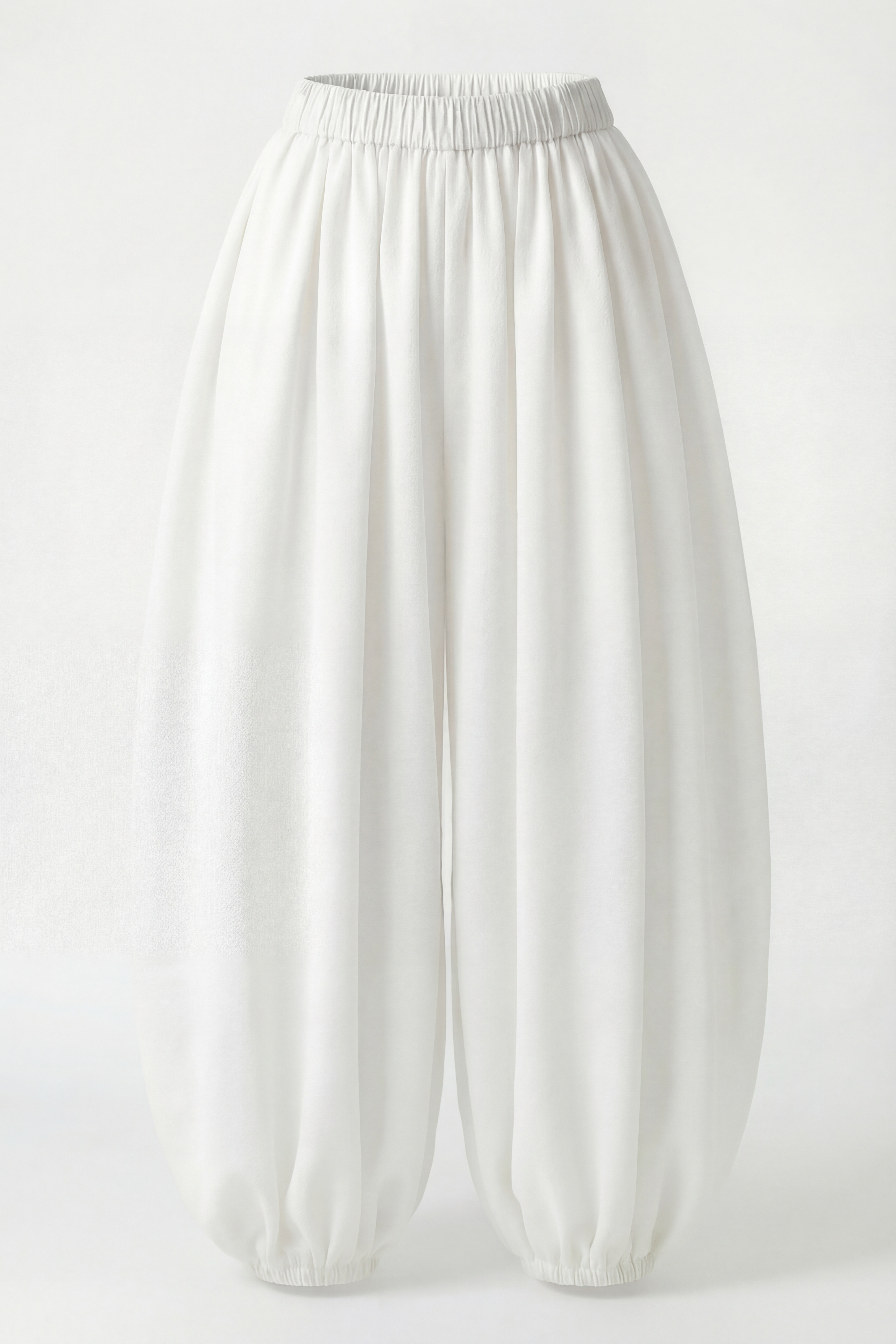 White balloon trousers — FRÉDÉRIQUE