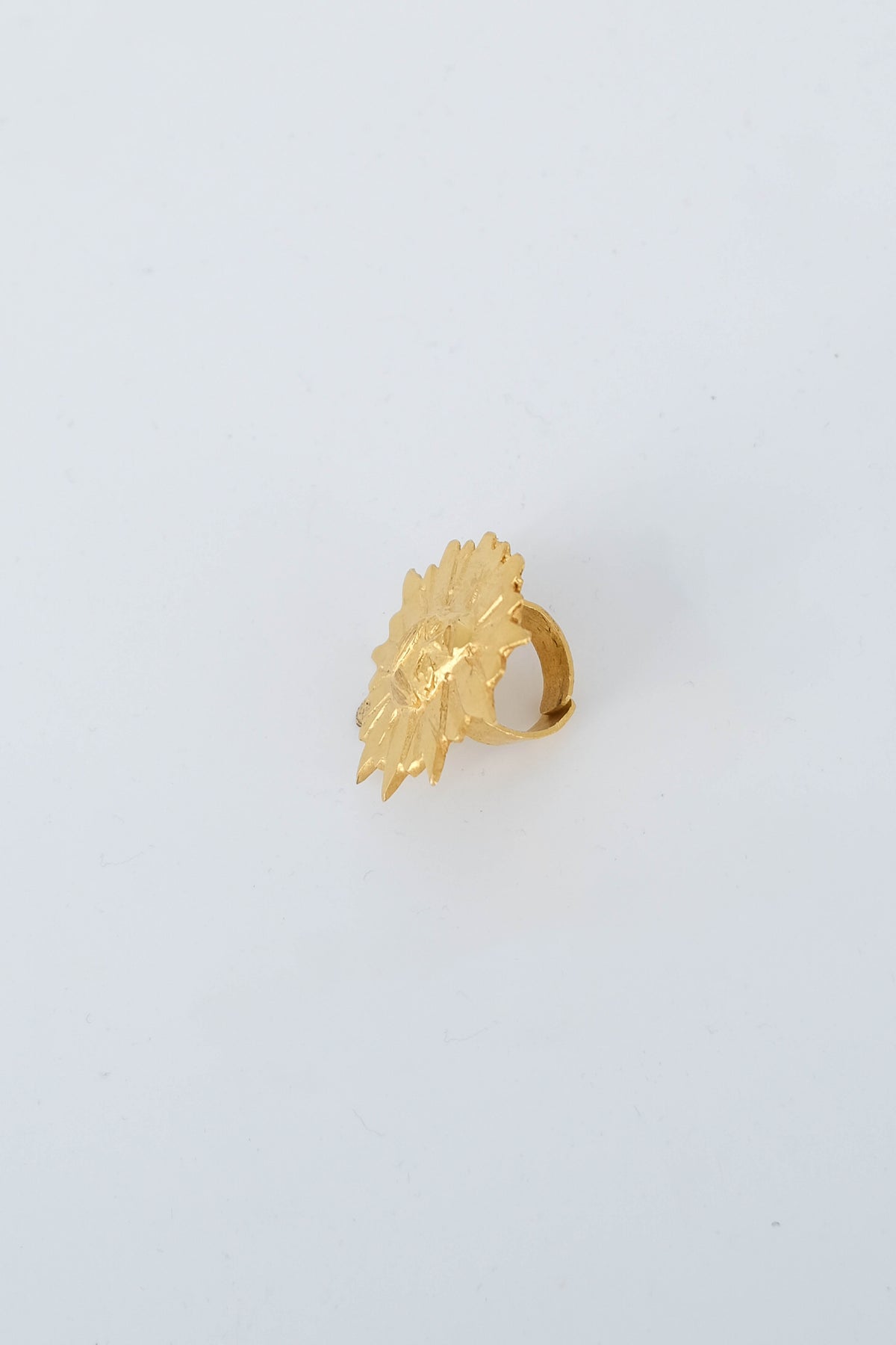 Bague ajustable doré — SESAW