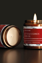 Bougie "Gourmandises d'hiver"