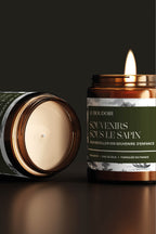Bougie "Souvenirs sous le sapin"