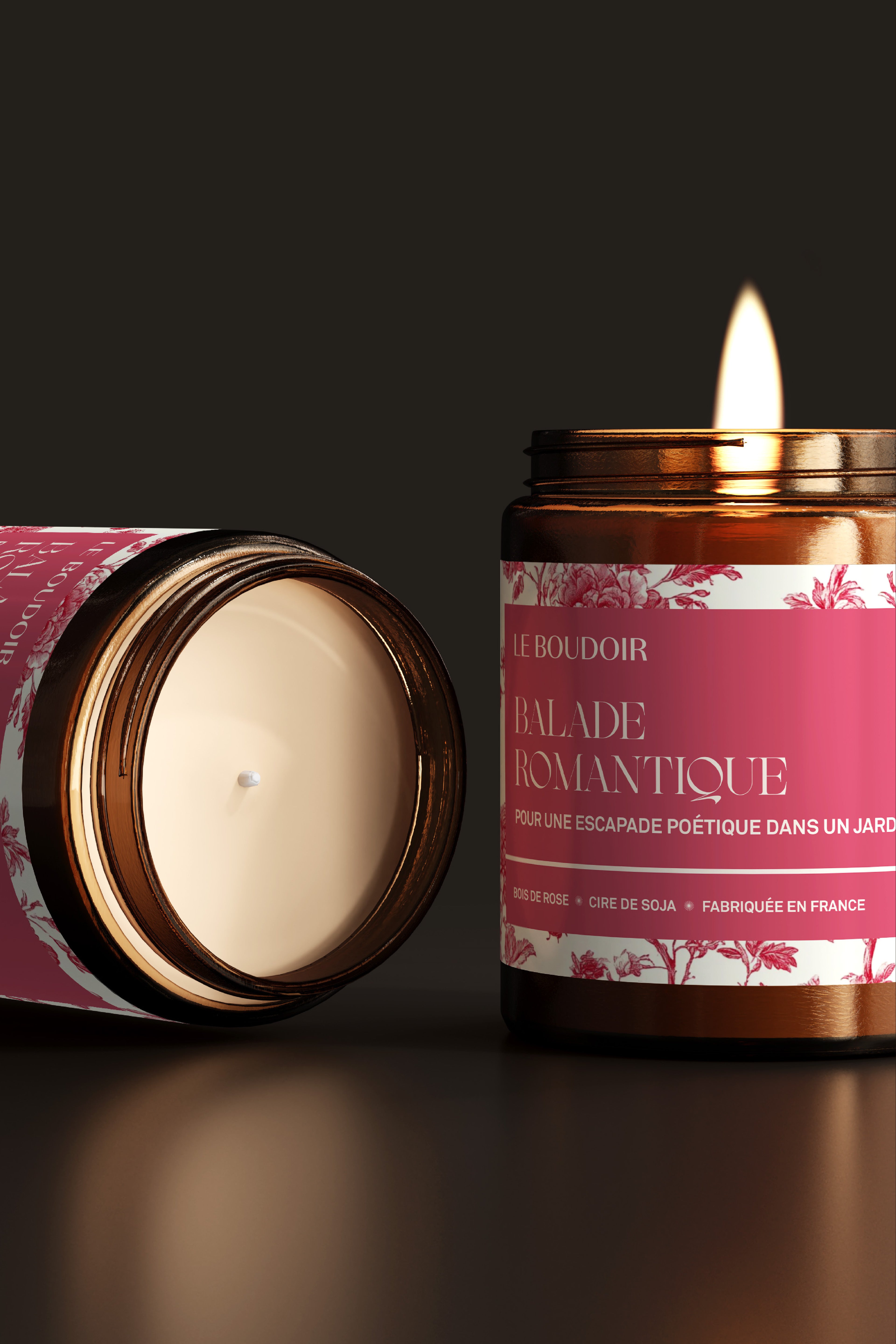 Coffret trio bougies parfumées FLORAL