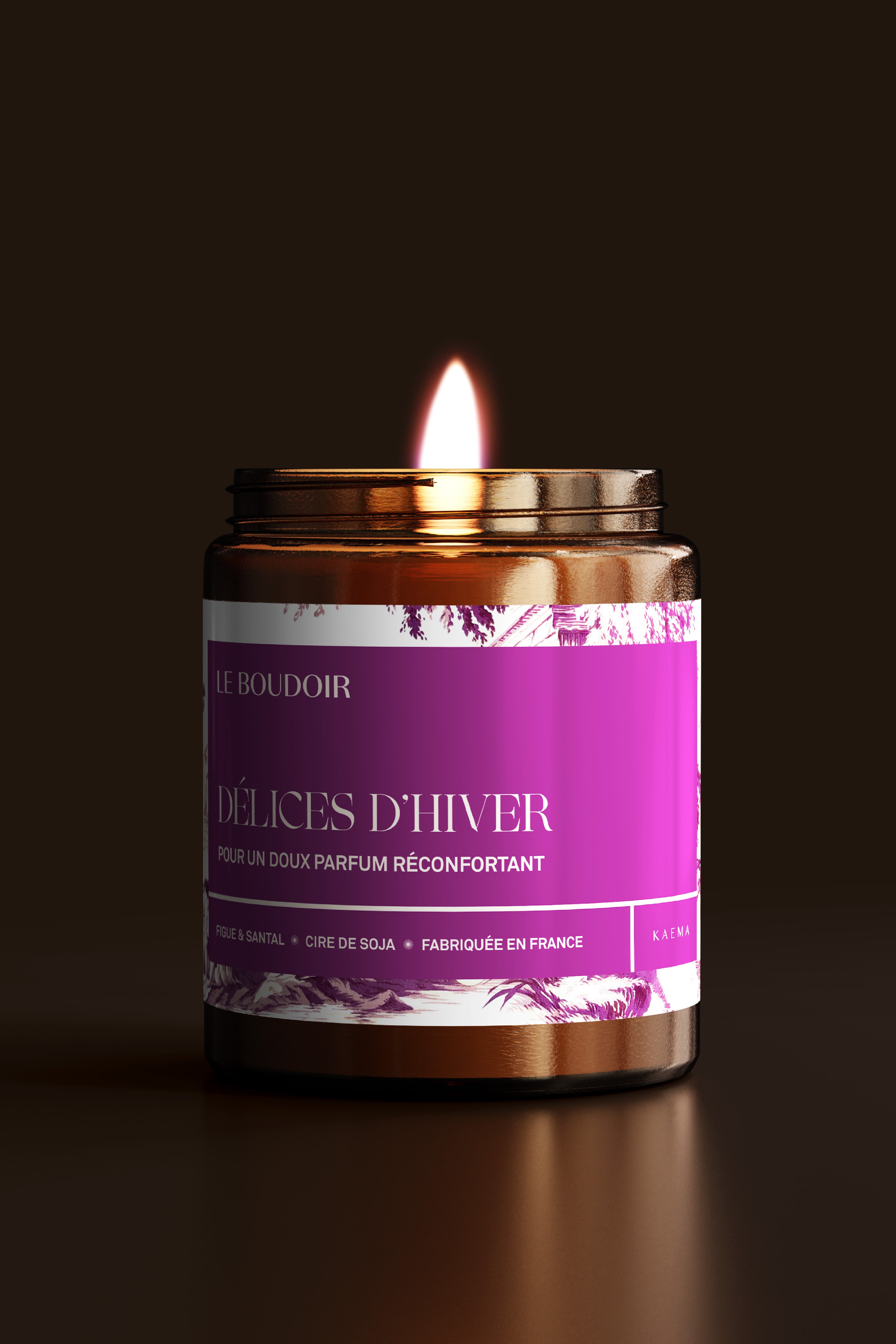 Bougie parfumée "Délices d'hiver"