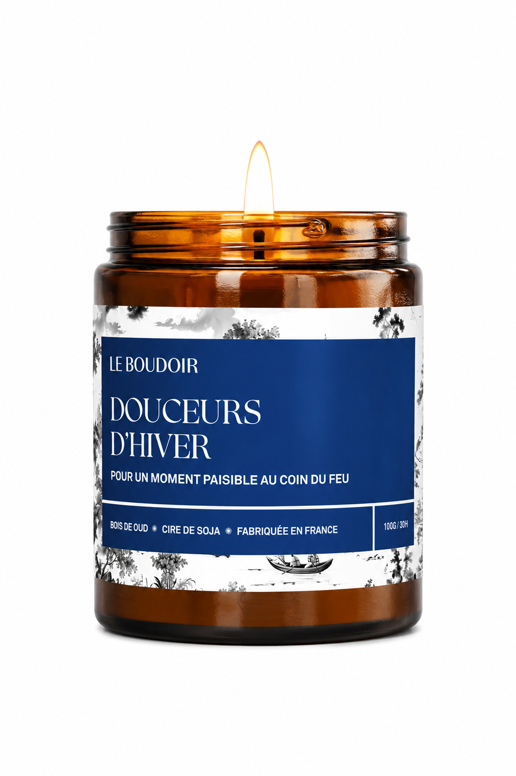 Bougie parfumée "Douceurs d'hiver"