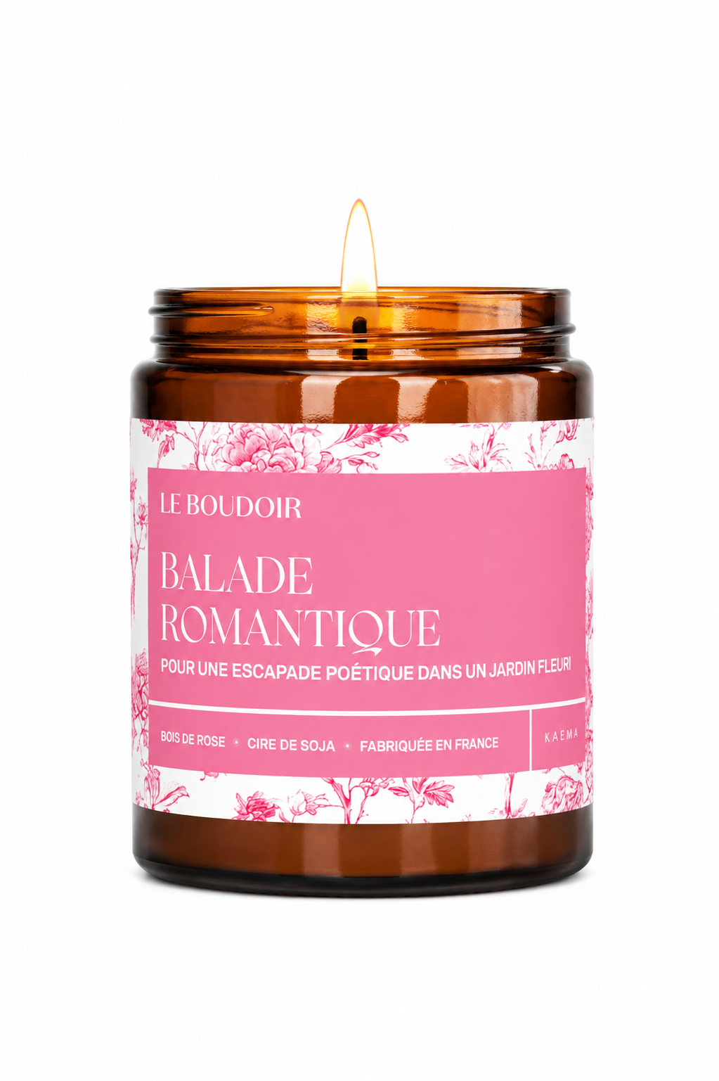 Bougie parfumée "Balade romantique"