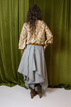 La jupe asymétrique EMY grise