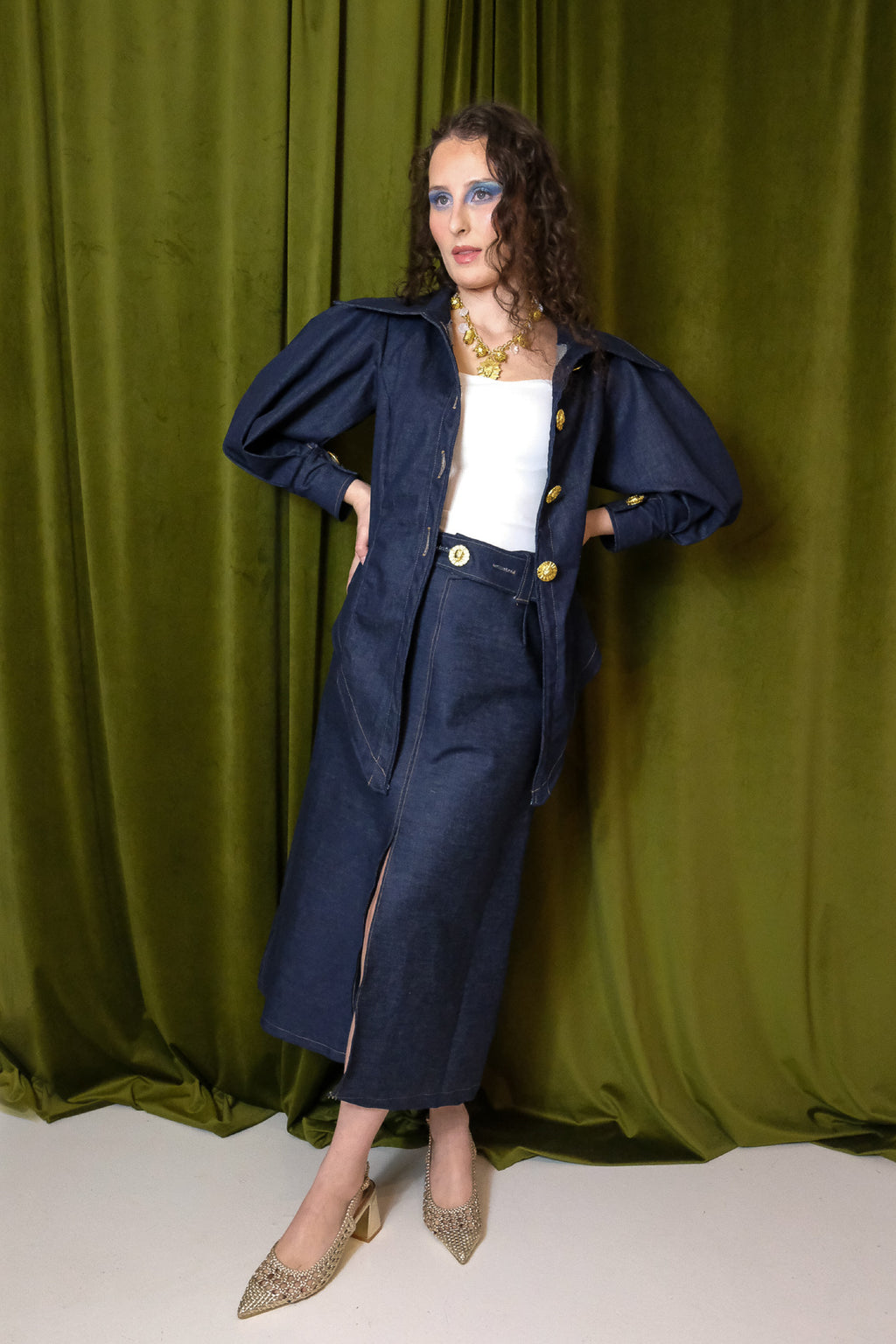 PRESSE — La blouse CALIFORNIE jeans (34-38)