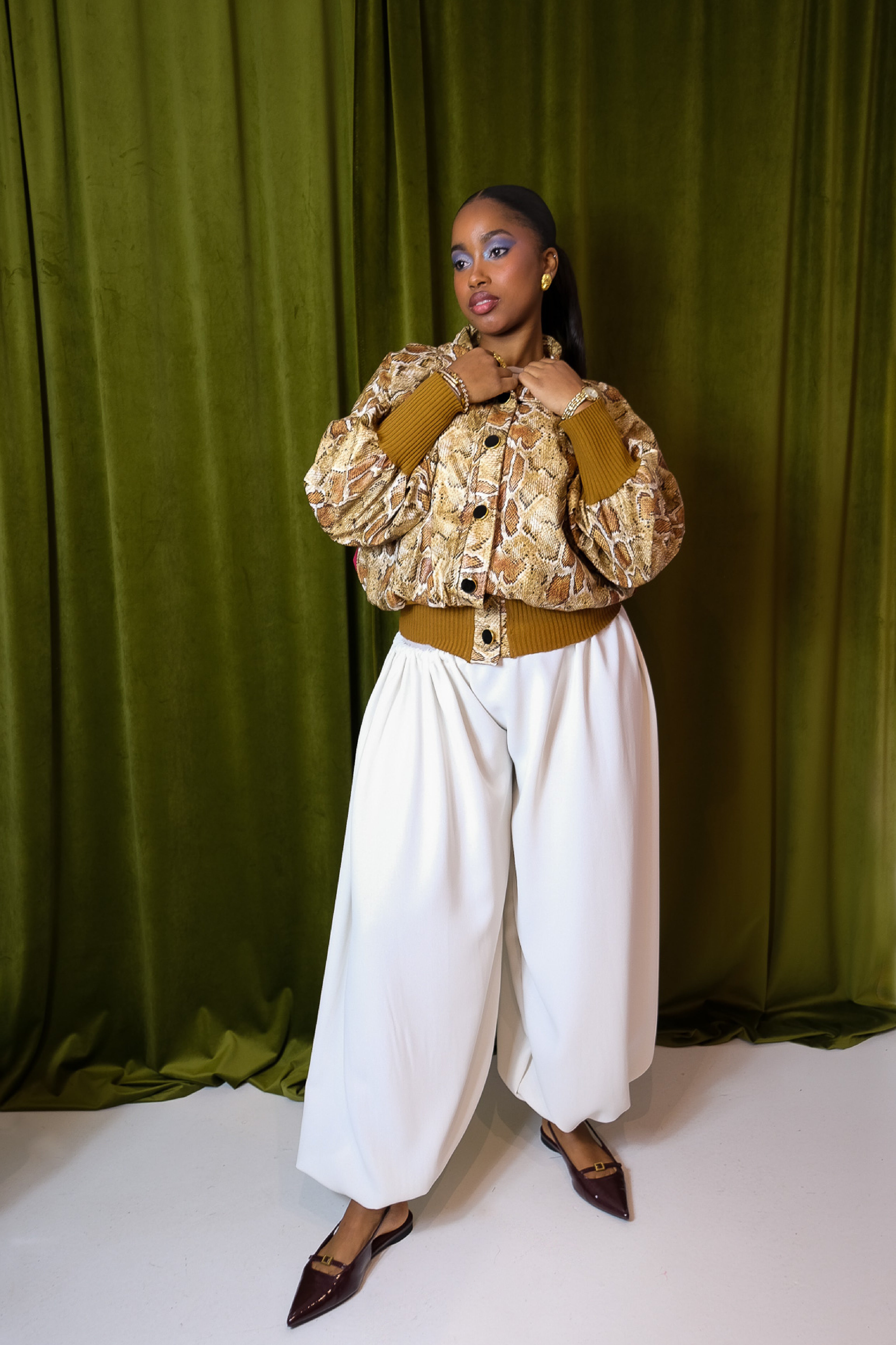 Pantalon balloon FRÉDÉRIQUE