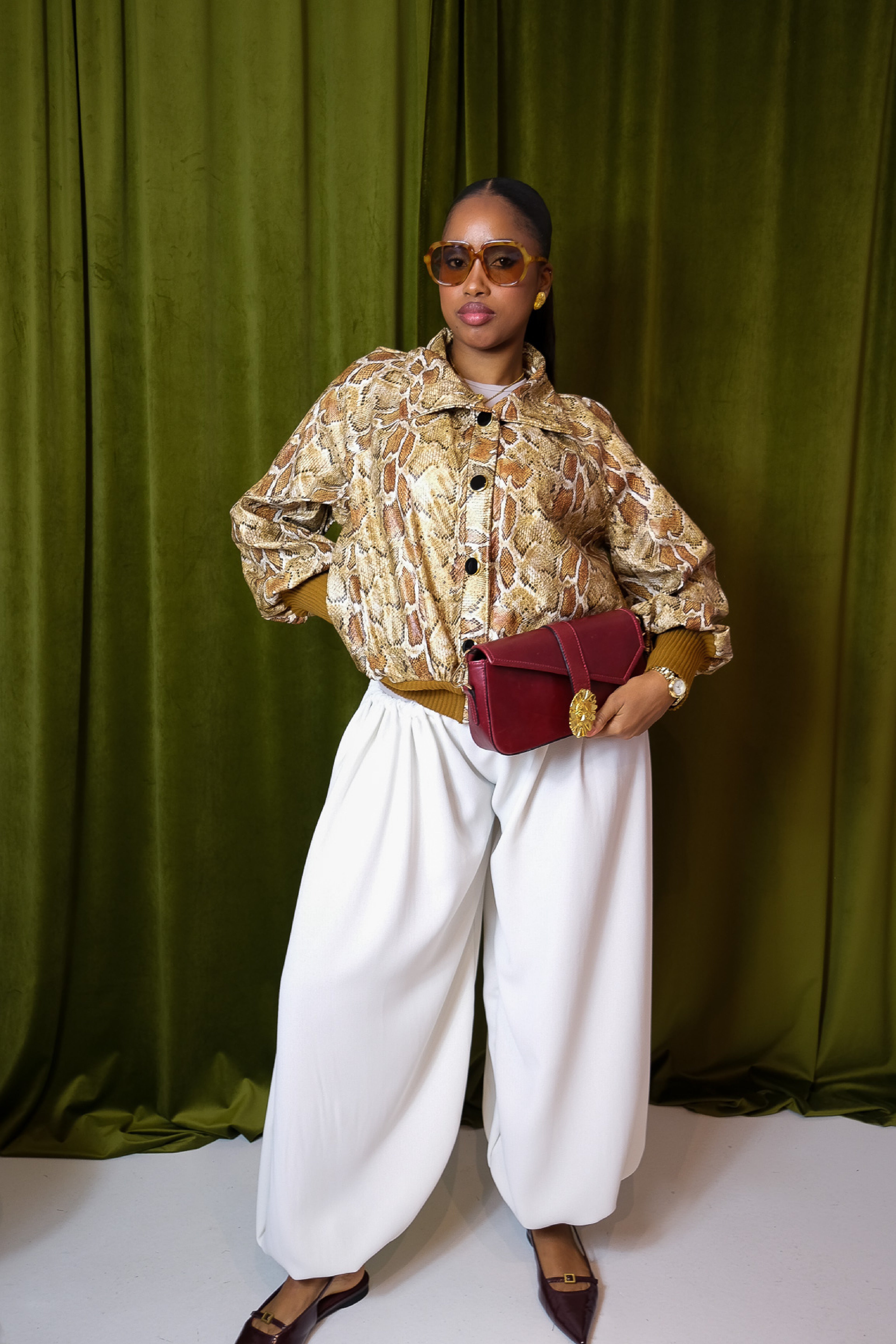 Pantalon balloon FRÉDÉRIQUE