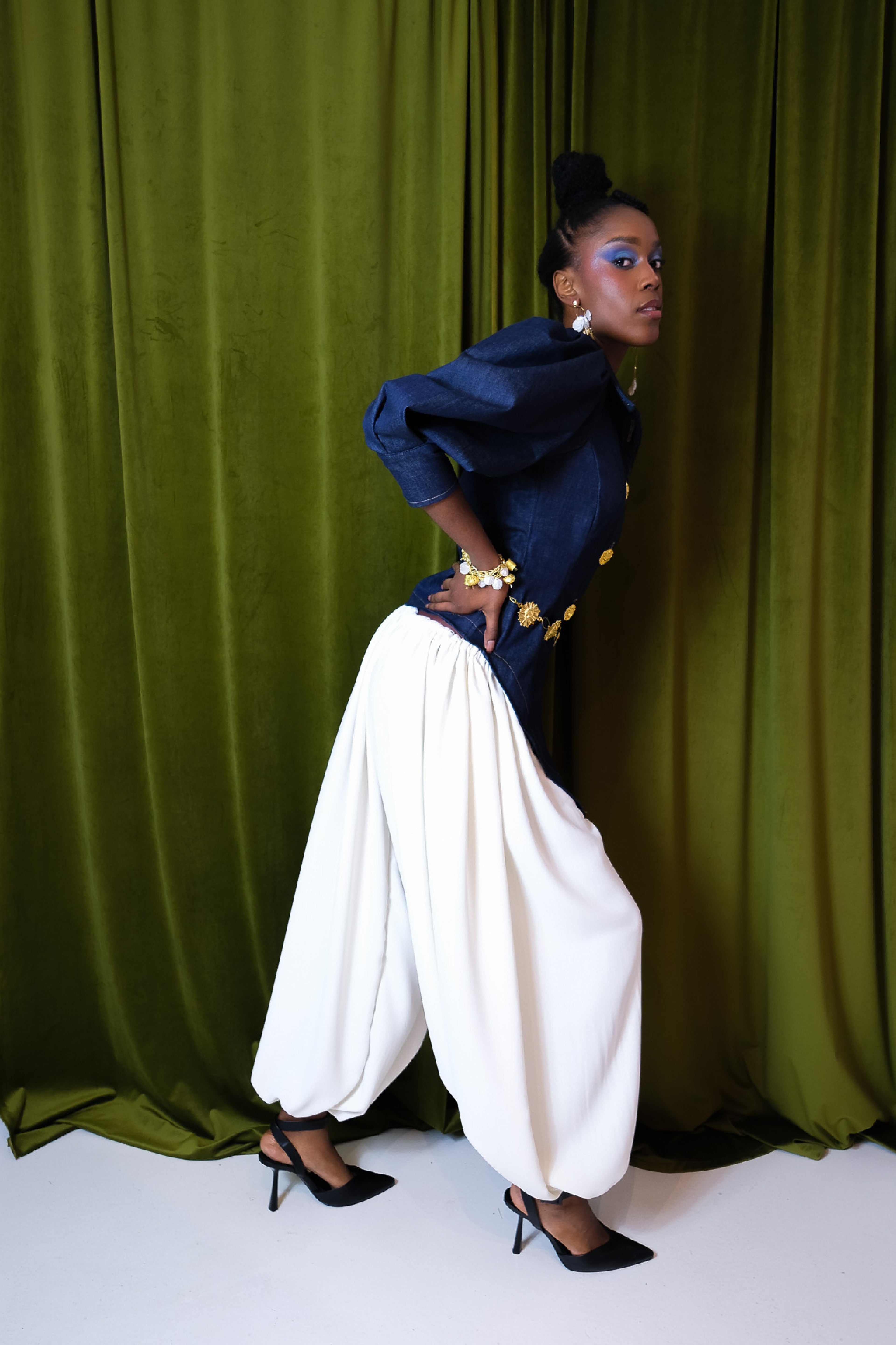 Pantalon balloon FRÉDÉRIQUE