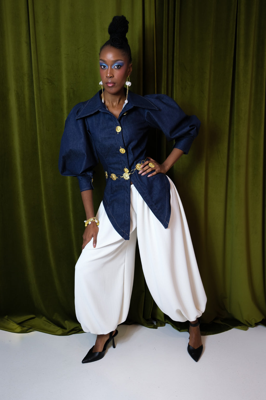 Pantalon balloon FRÉDÉRIQUE