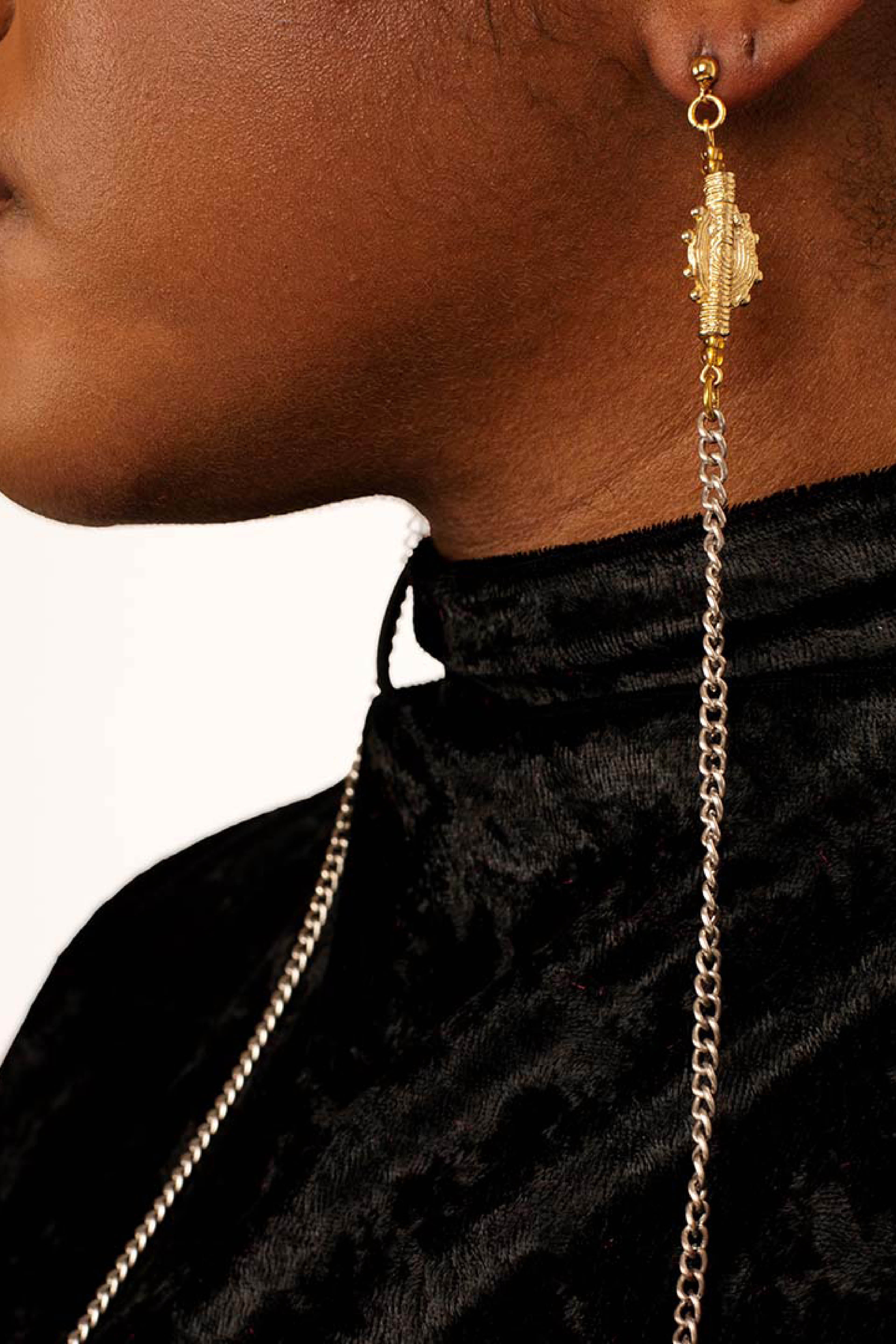 Les boucles d'oreilles ROSALIE