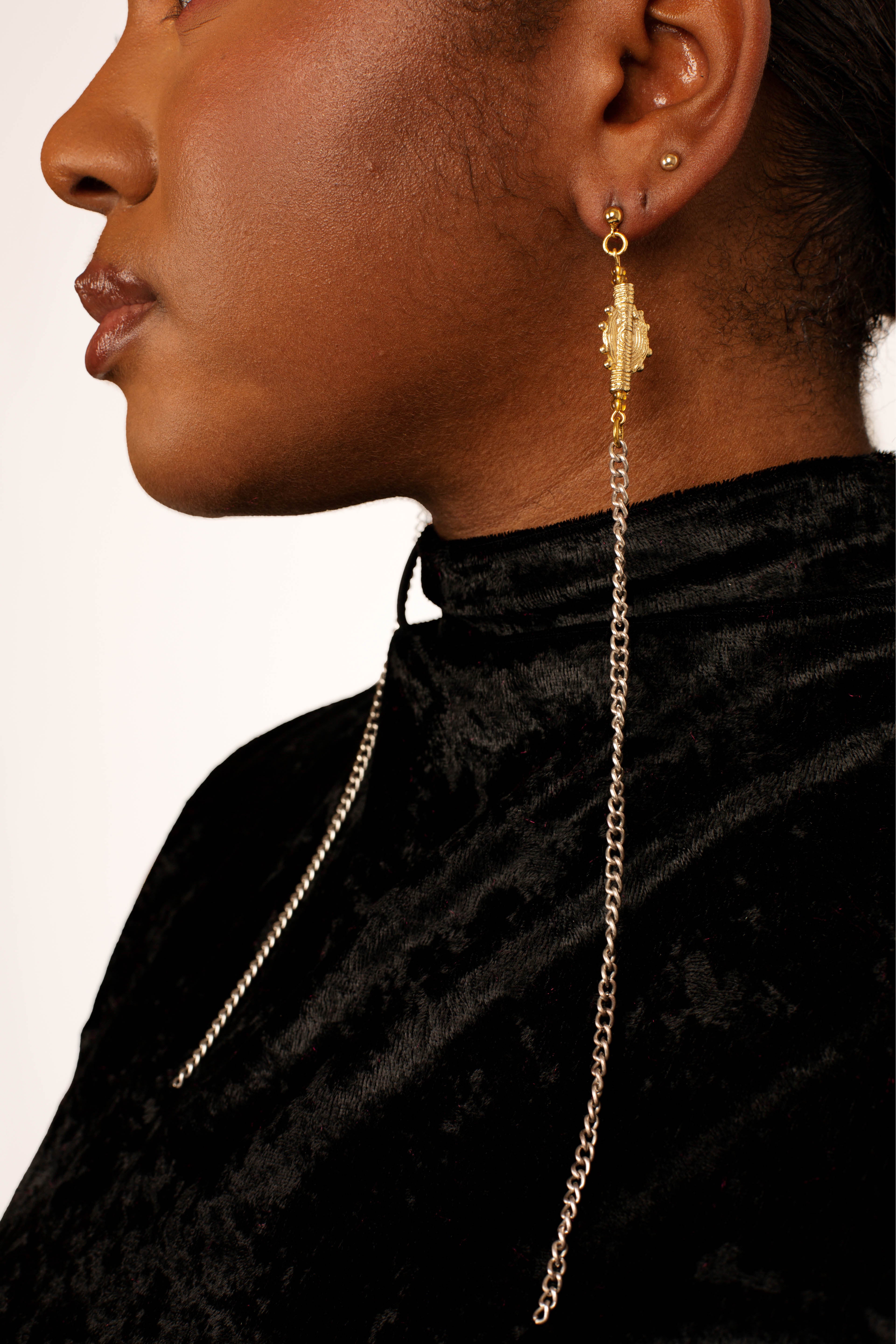 Les boucles d'oreilles ROSALIE