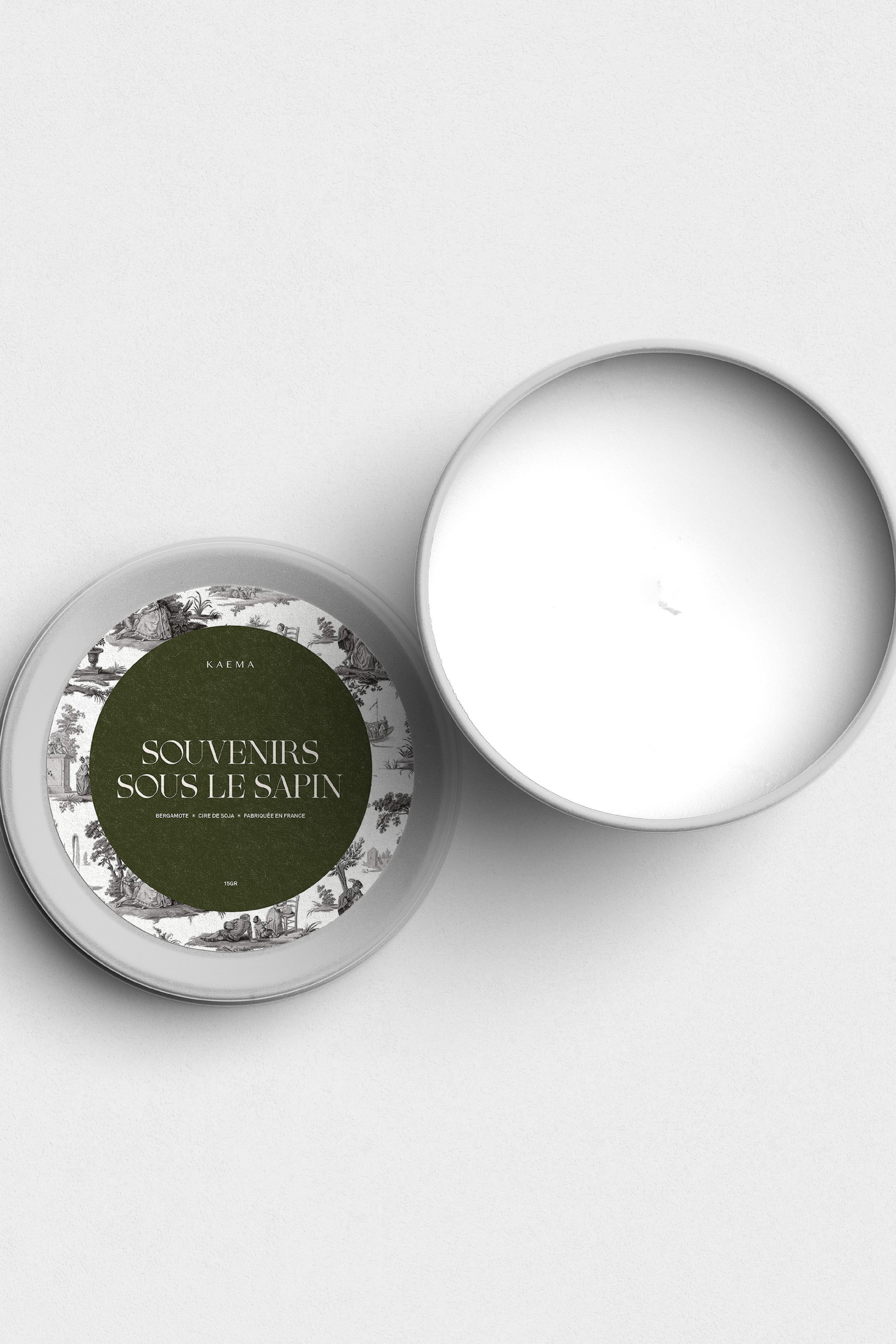 Coffret de 6 minis bougies parfumées