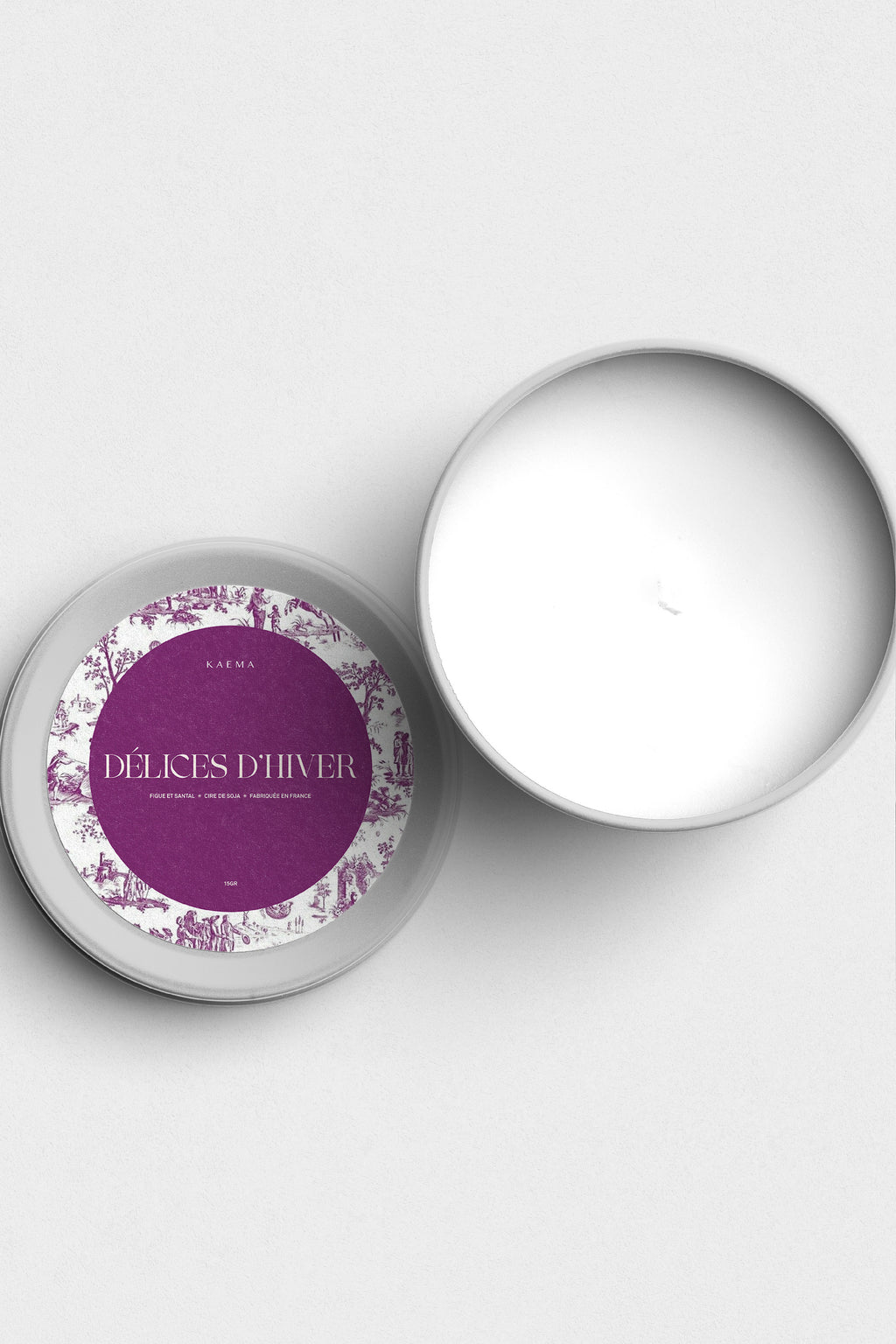 Coffret de 6 minis bougies parfumées