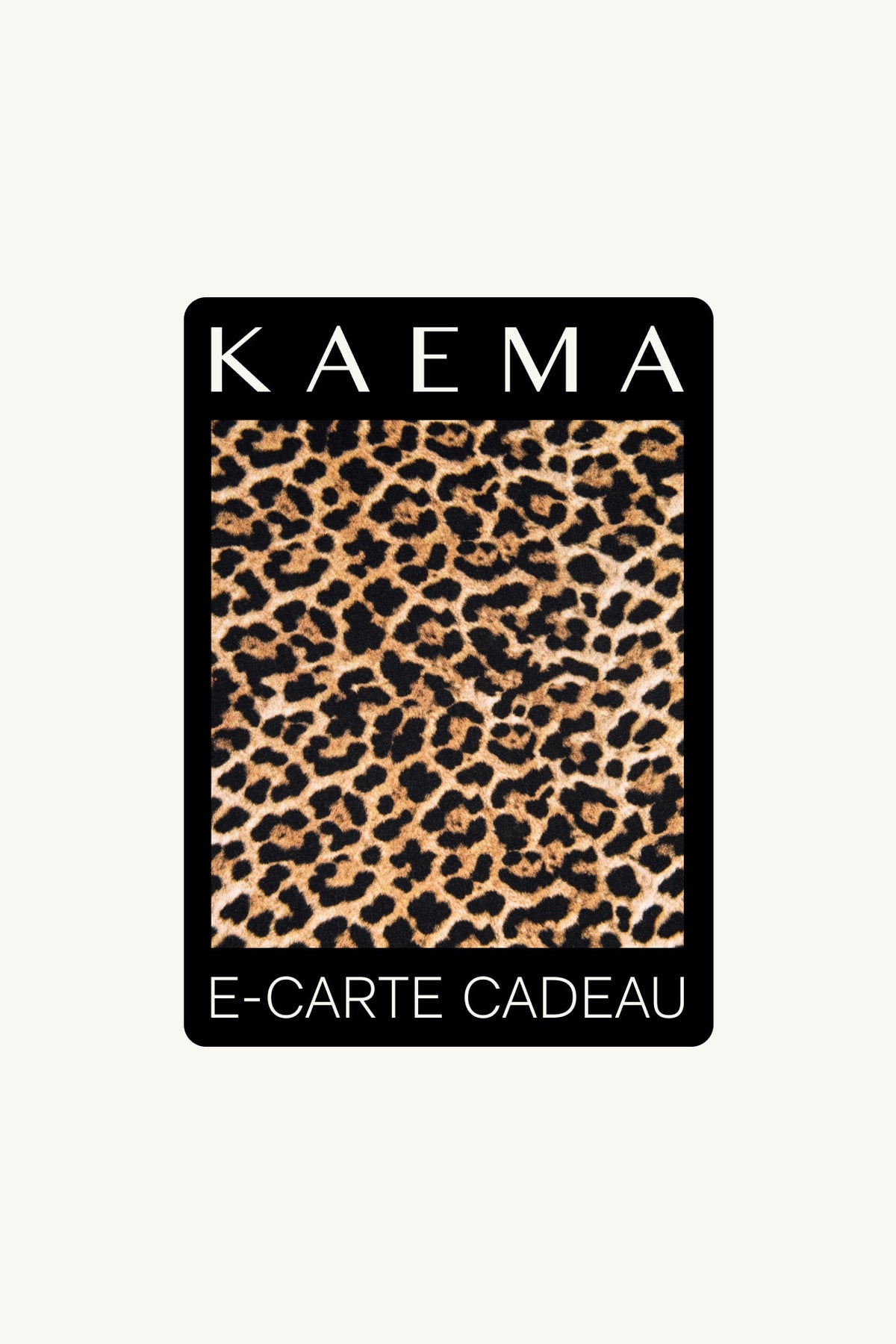 Carte cadeau Kaema