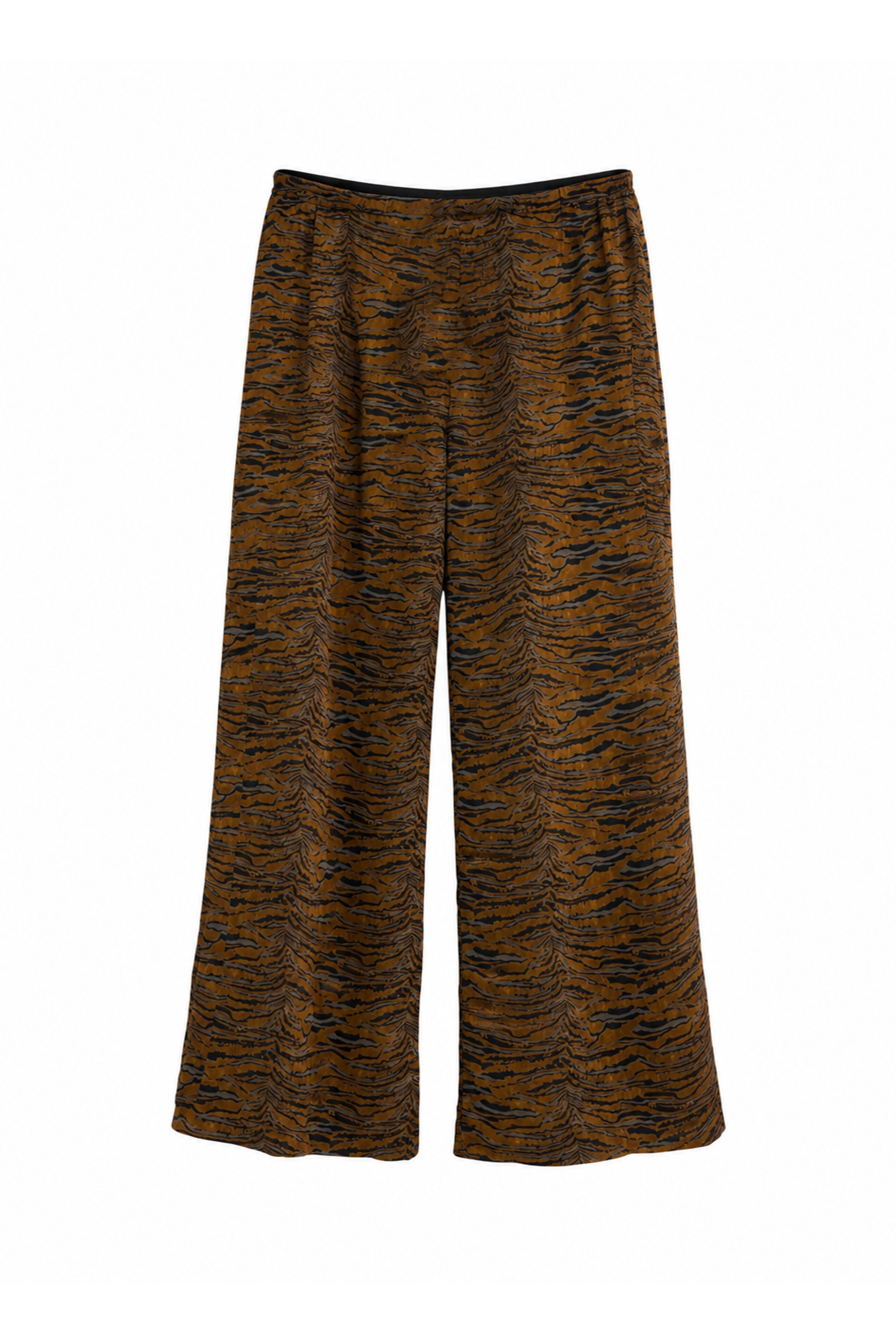 Pantalon droit léger motif tigre — GALICE