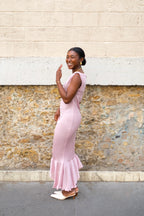 La robe mi-longue ANGELE