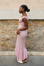 La robe mi-longue ANGELE