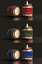 Coffret trio bougies parfumées