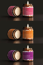 Coffret trio bougies parfumées FLORAL